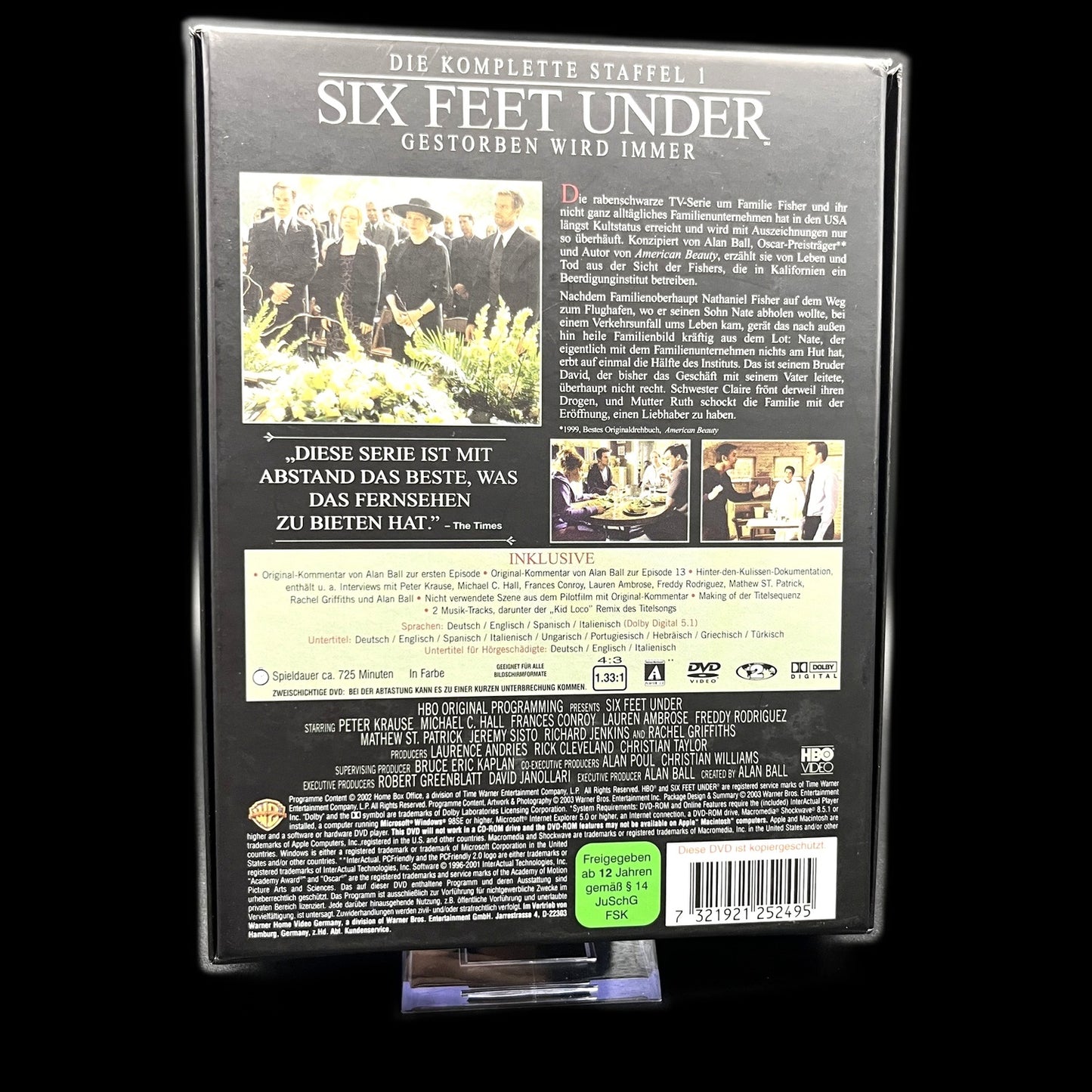 Six Feet Under - Staffel 1 - Drama - DVD - Modern - Zeitgemäß - Gebraucht