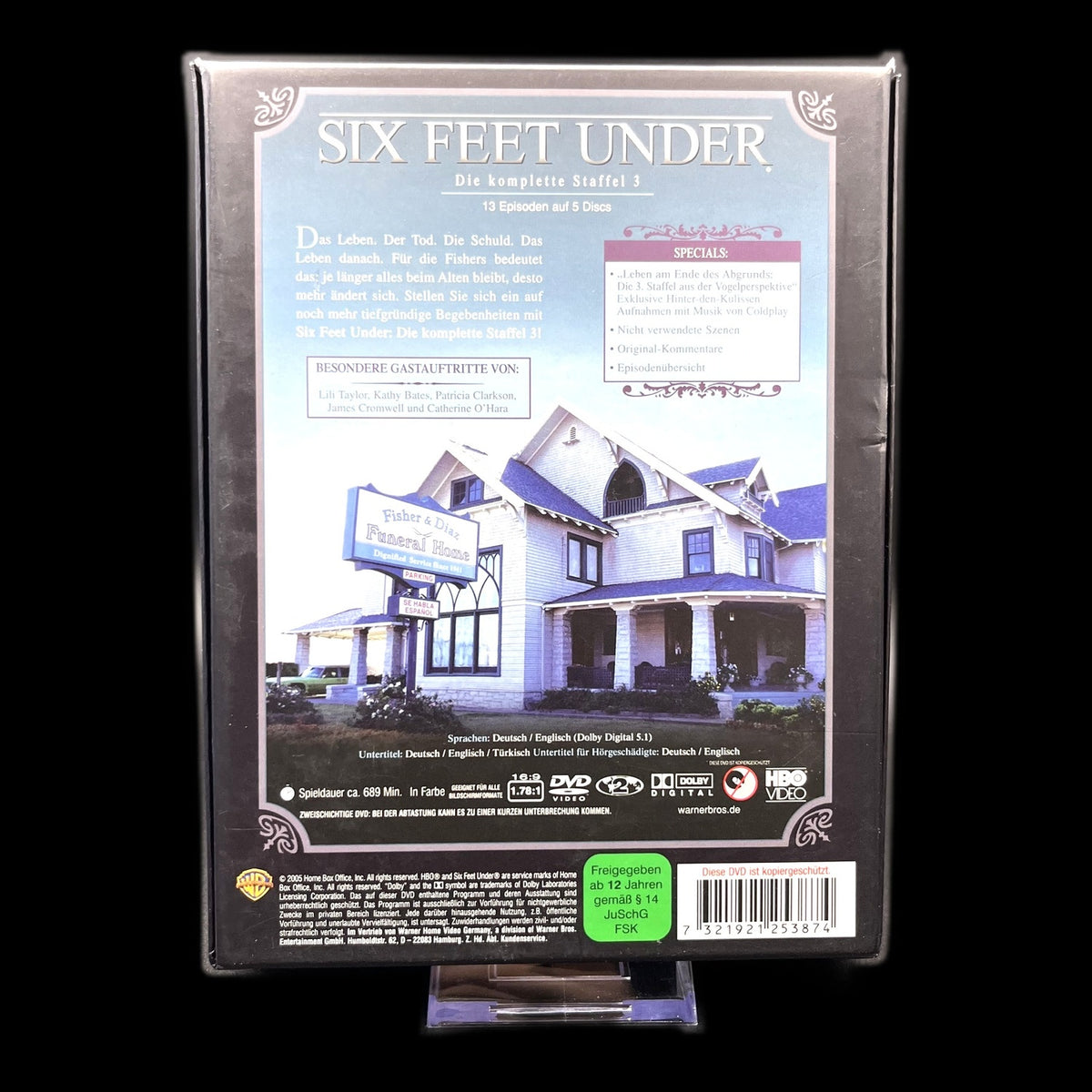 Six Feet Under - Staffel 3 - 5 Discs - Drama - DVD - Schwarzer Humor - Gebraucht