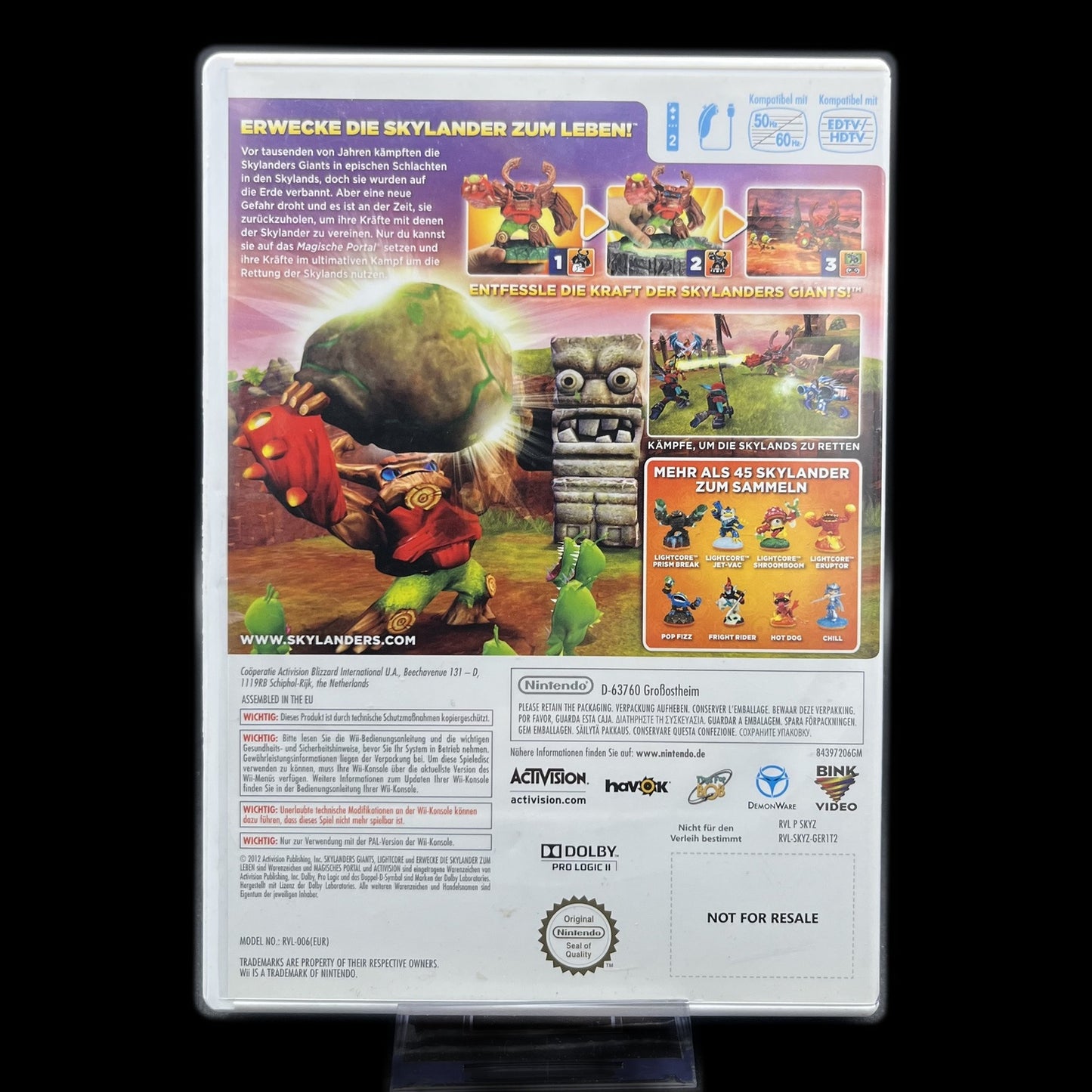 Skylanders Giants - Nintendo Wii - In OVP - PAL - deutsch - Gebraucht