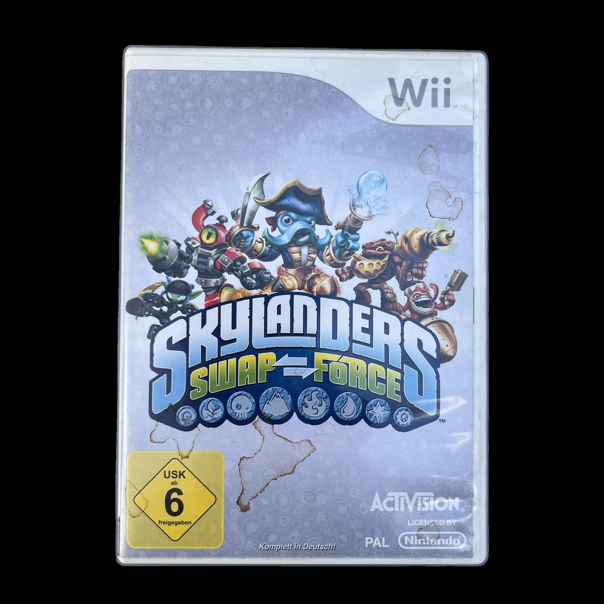 Skylanders: Swap Force - Nintendo Wii - CiB - PAL - deutsch - Gebraucht
