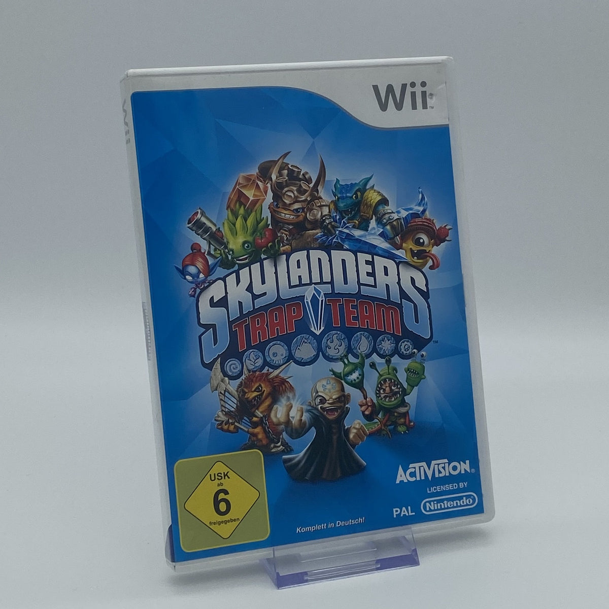 Skylanders Trap Team - Nintendo Wii - CiB - PAL - Deutsch - Zustand Sehr Gut