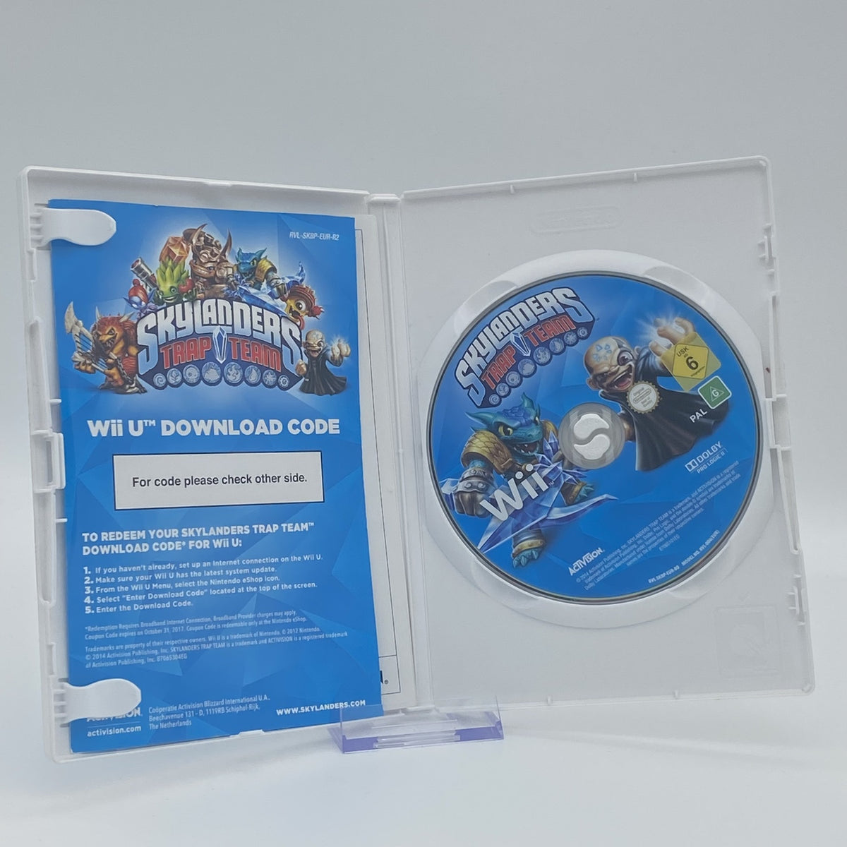 Skylanders Trap Team - Nintendo Wii - CiB - PAL - Deutsch - Zustand Sehr Gut