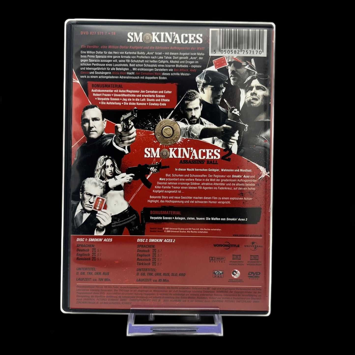 Smokin Aces & Smokin Aces 2 Assassins Ball - Smokin Aces - DVD - Gebraucht