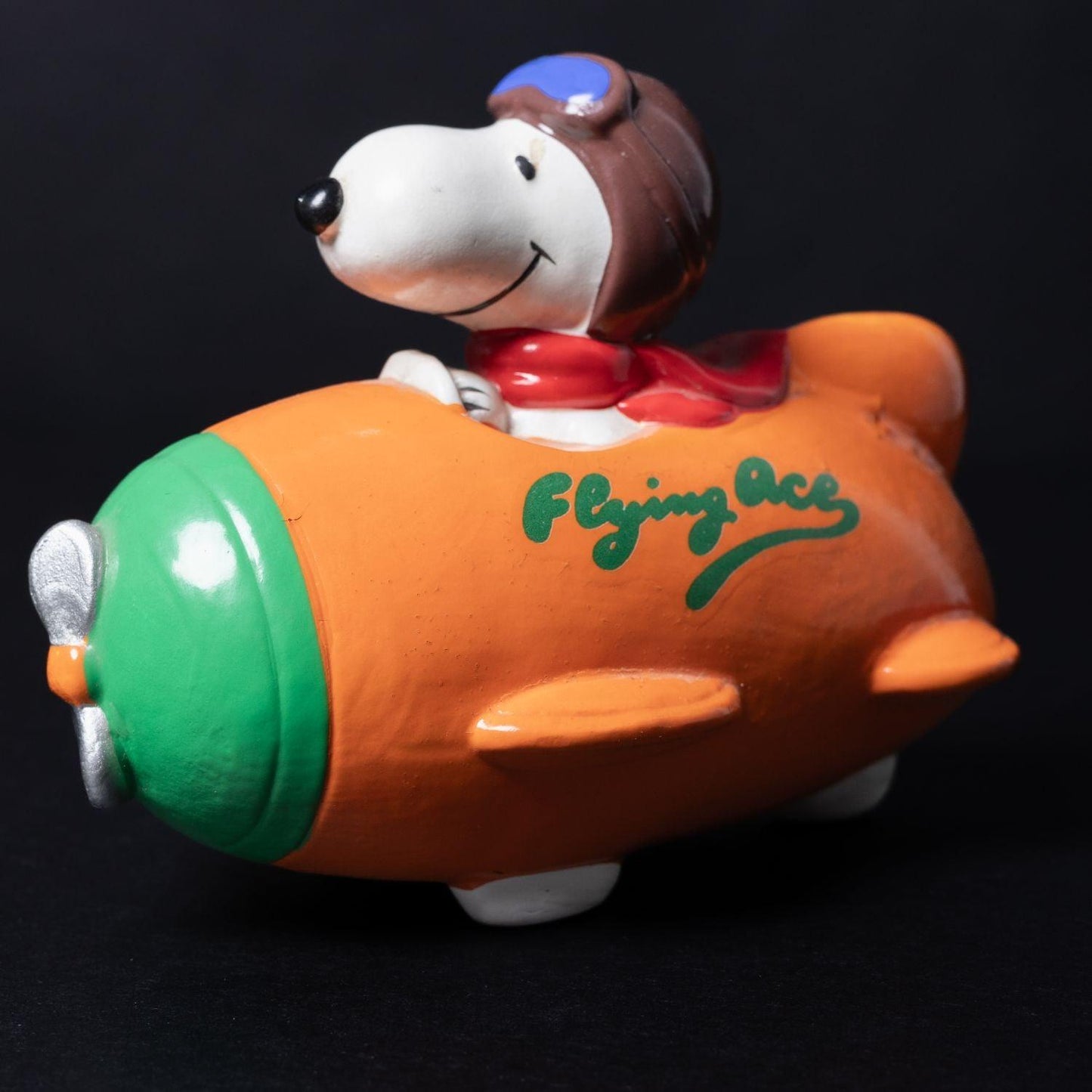 snoopy-flying-ace-vintage-spardose-1966-peanuts-deko-figur-guter-zustand-2 - Utopia Collectibles