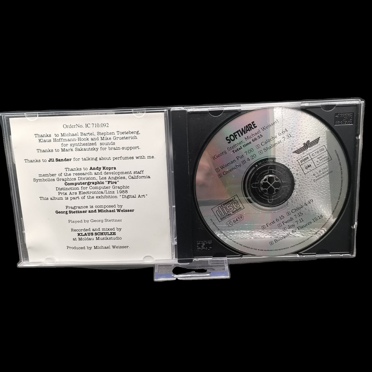 Software - Fragrance - The Art of Perfume - 1990 - Electronic - CD - Gebraucht
