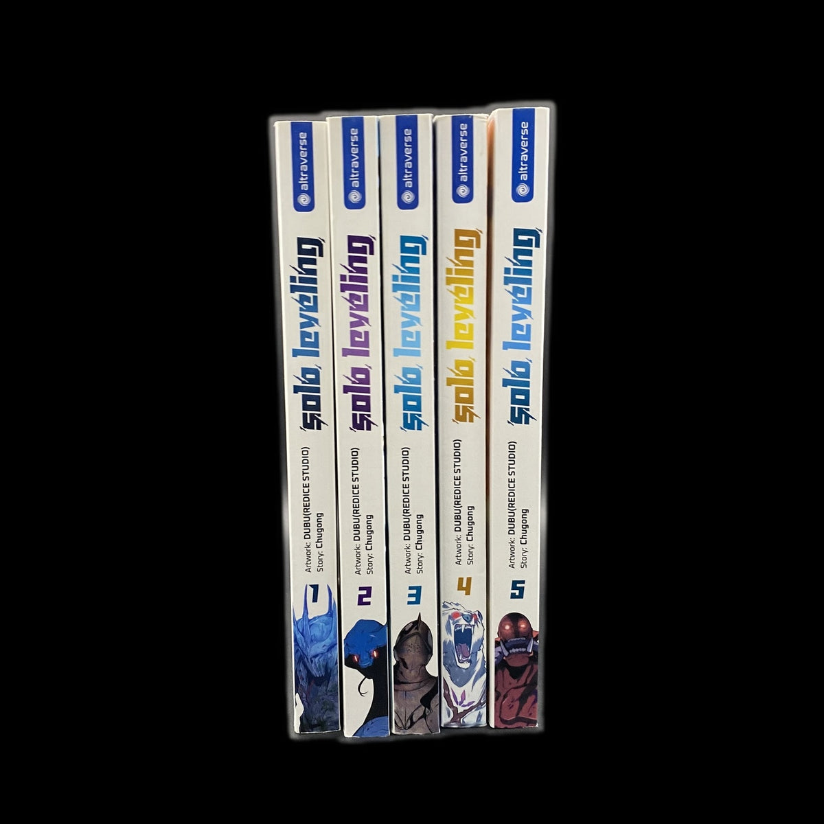 Solo Leveling - Band 1-5 - altraverse - Deutsch - Manga - Fantasy - Sehr gut