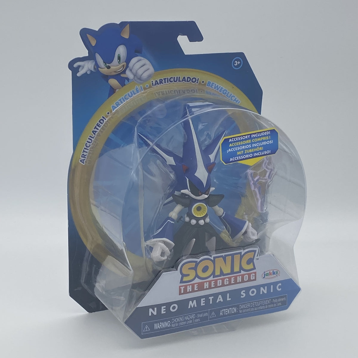 Sonic the Hedgehog Neo Metal Sonic - Action-Figur - Jakks Pacific - 10 cm - Neu
