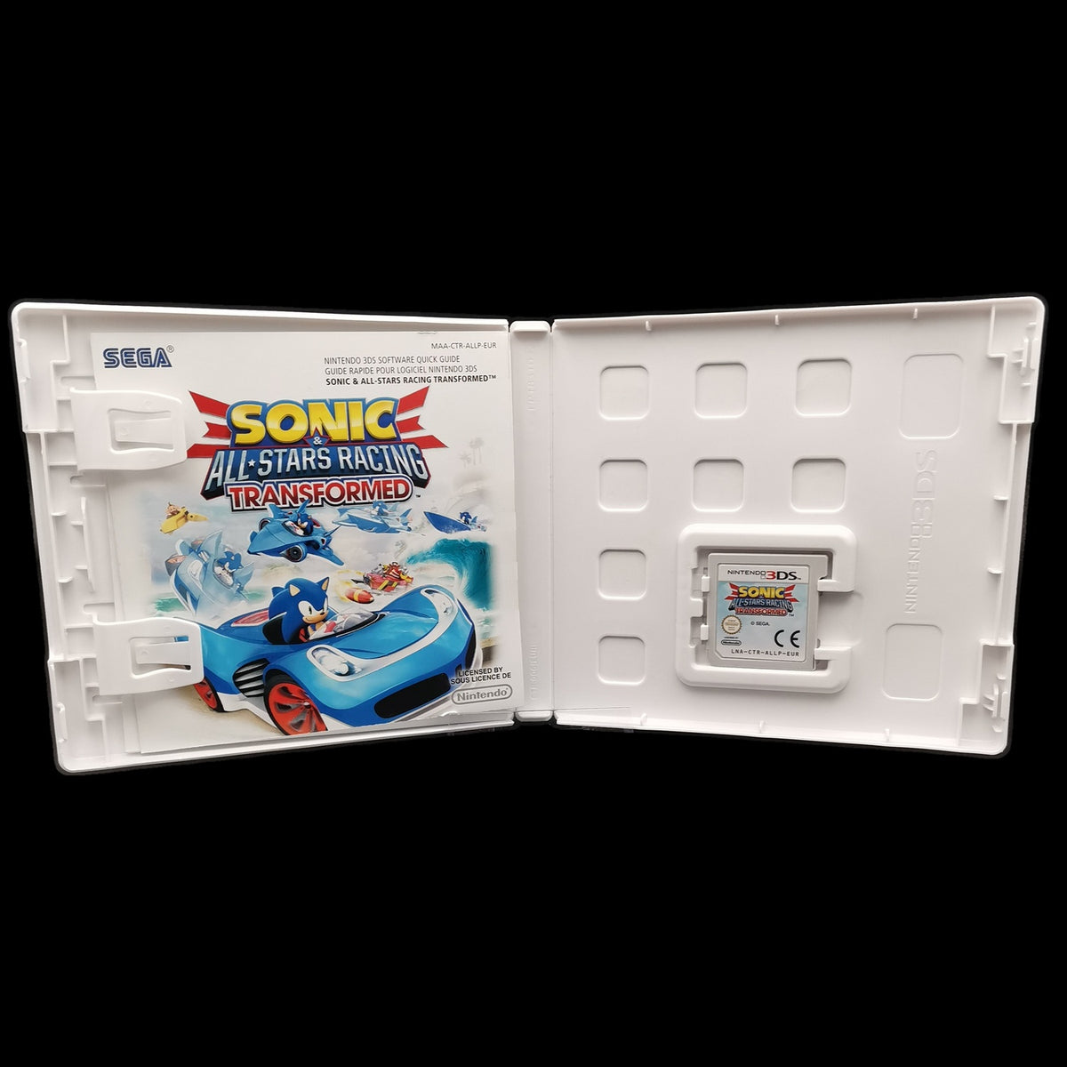 Sonic & All-Stars Racing Transformed - Nintendo 3DS - CiB - Zustand Sehr gut