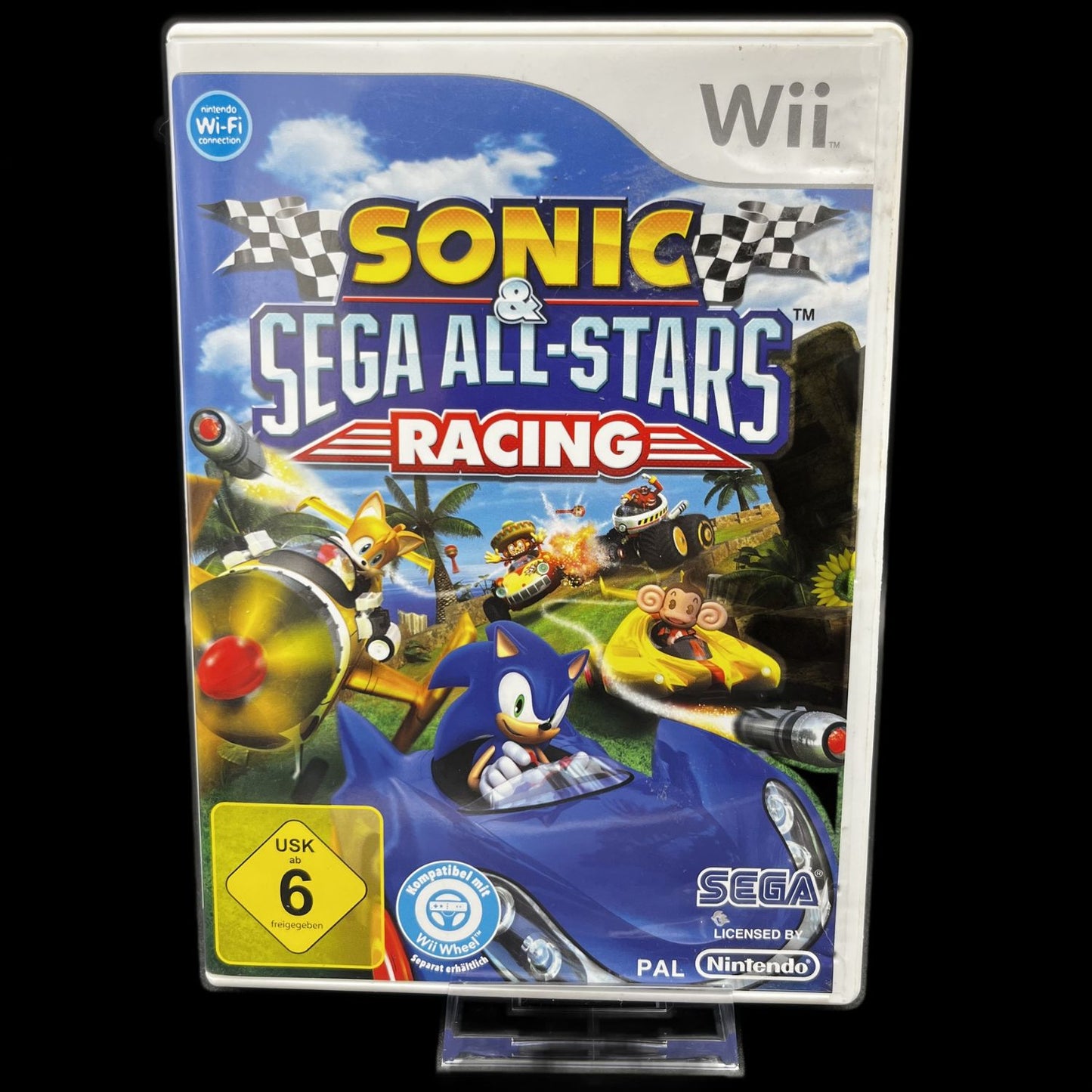 Sonic & Sega All-Stars Racing - Nintendo Wii - Rennspiel - Top Zustand