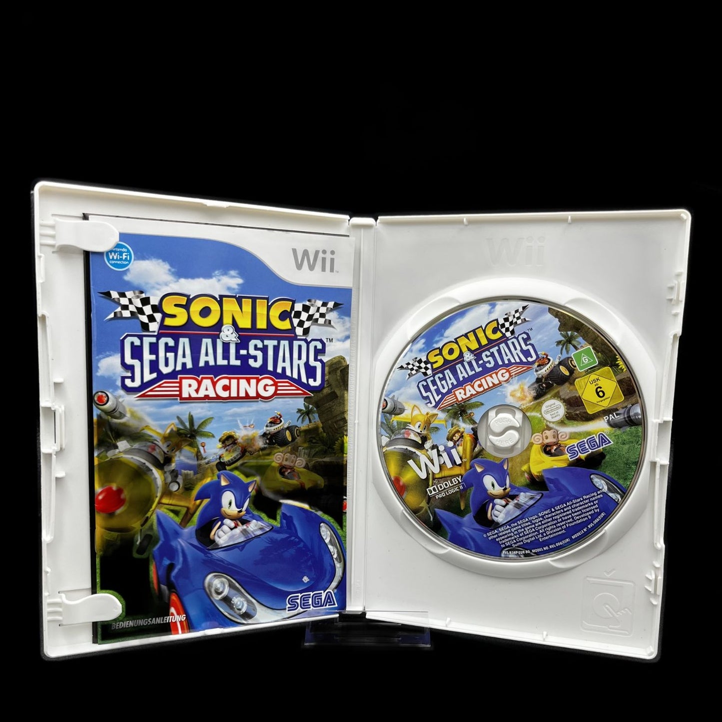 Sonic & Sega All-Stars Racing - Nintendo Wii - Rennspiel - Top Zustand