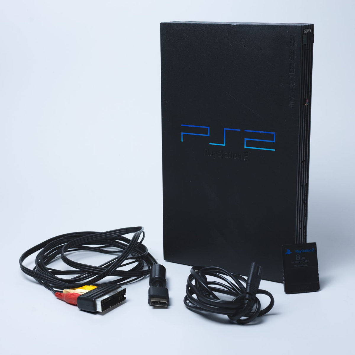 Sony Playstation 2 (PS2) Konsole - PAL - Mit Memory Card - Zustand Gut