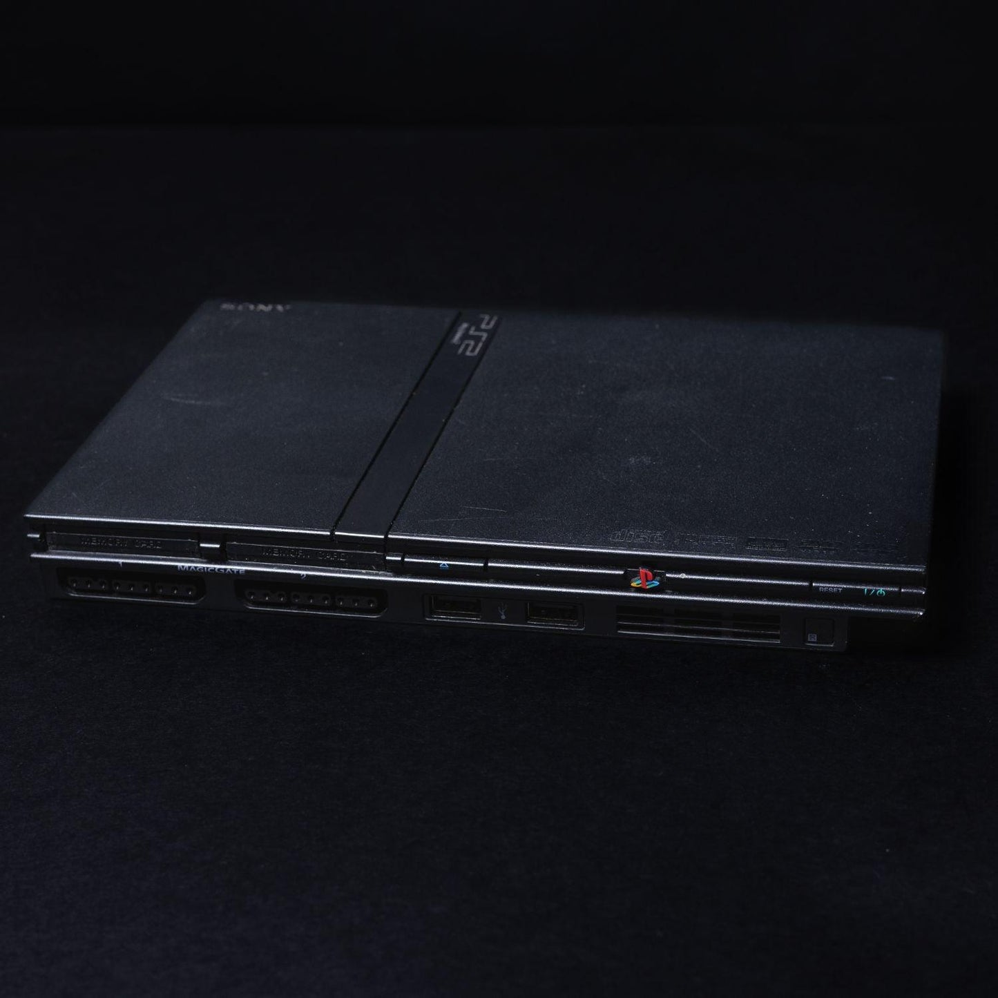 Sony Playstation 2 Slim - PAL - Mit Controller & 3x Original Memory Cards (8 MB)