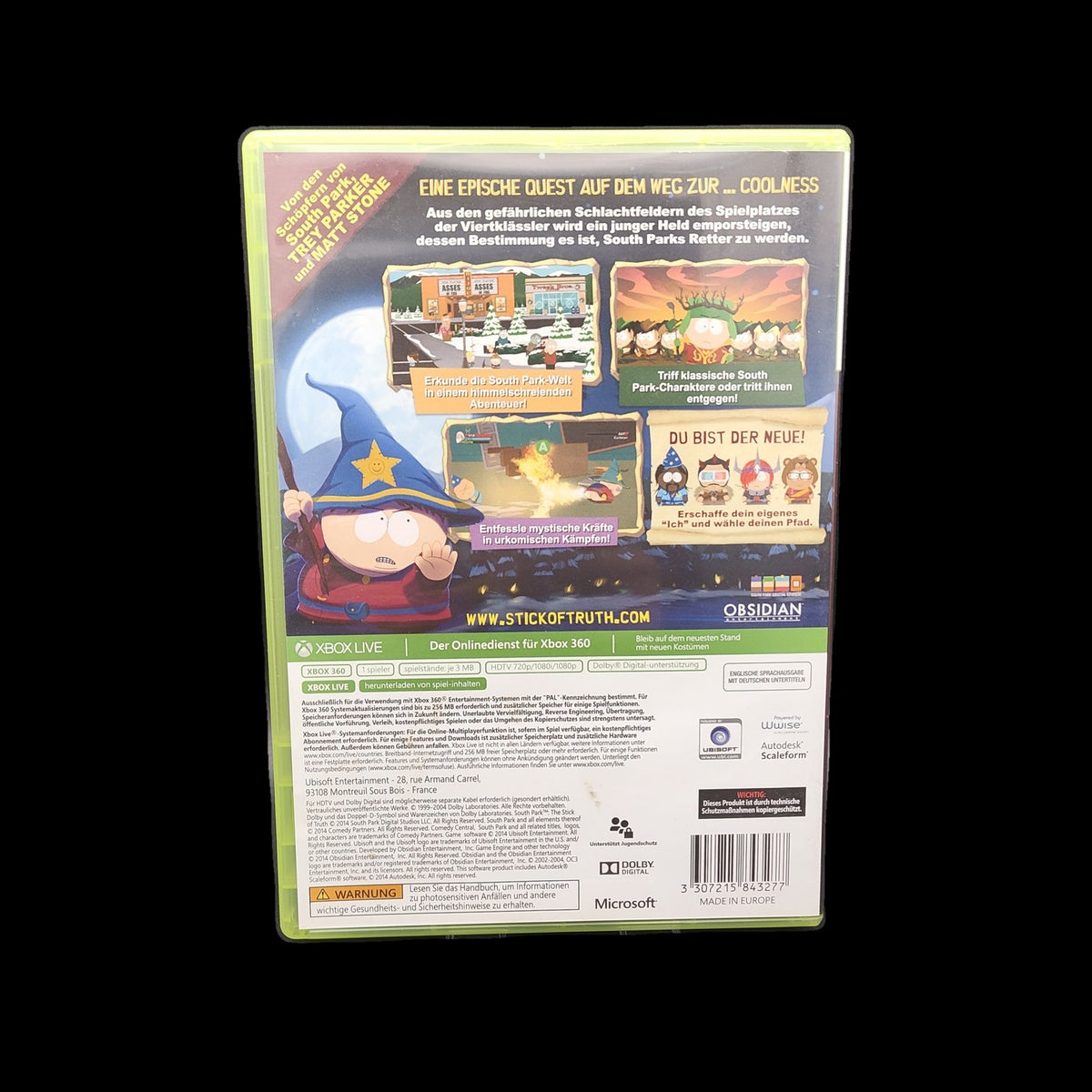 South Park: Der Stab der Wahrheit - Xbox 360 - CiB - PAL - deutsch - Gebraucht