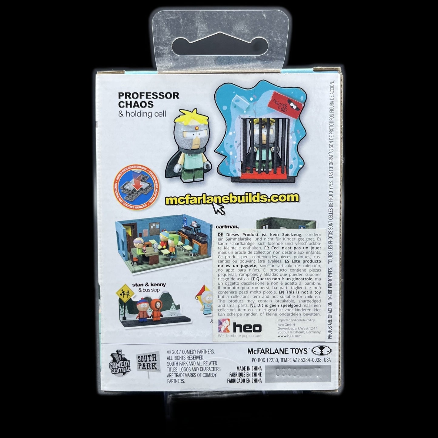 South Park Professor Chaos - Action-Figur - McFarlane - mit Zubehör - OVP - Neu