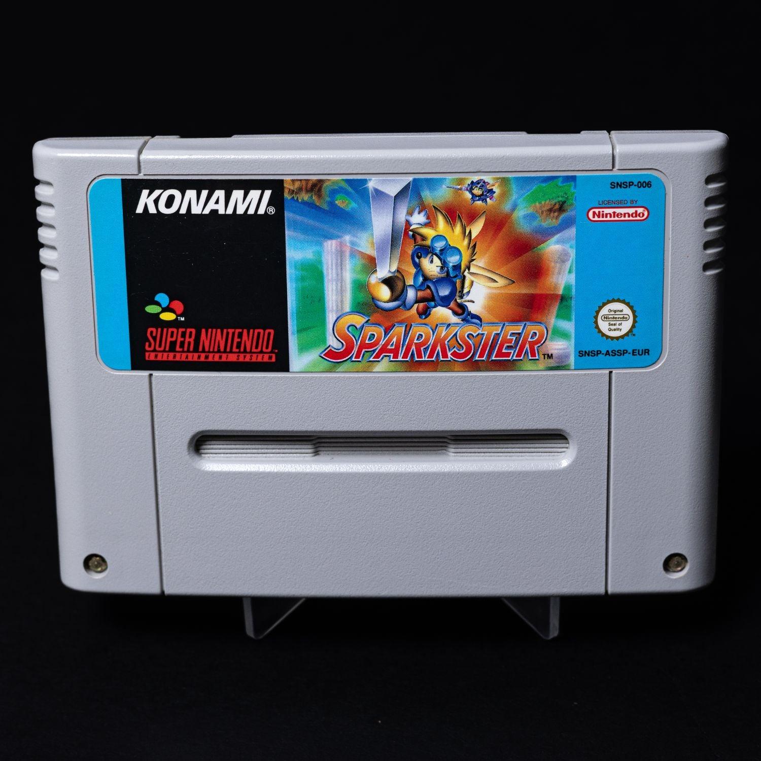 sparkster-spiel-fuer-super-nintendo-snes-nur-modul-pal-sehr-guter-zustand-1 - Utopia Collectibles
