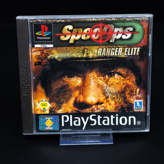 Spec Ops Ranger Elite - Playstation PS1 - PAL - Zustand Okay (Case beschädigt)