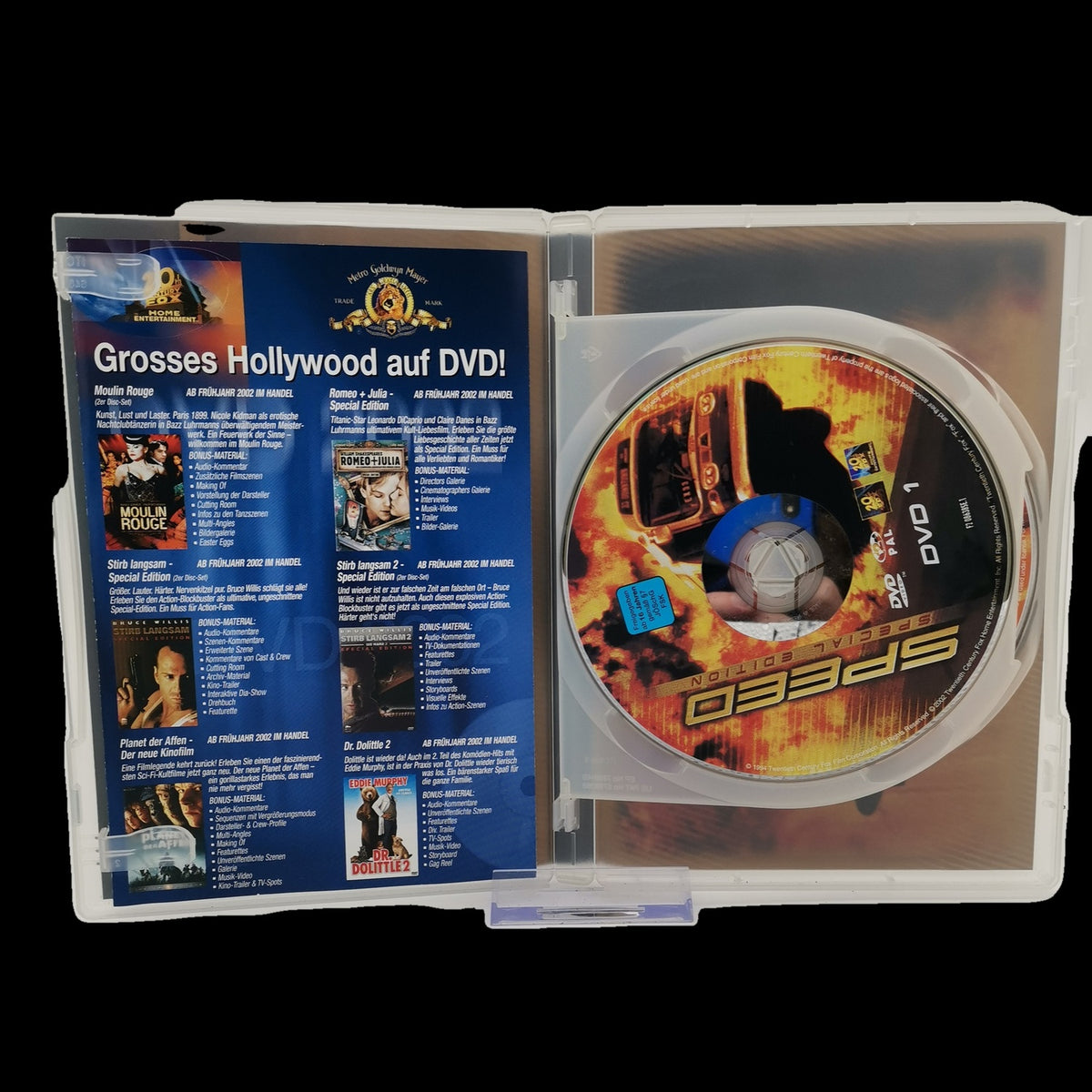 Speed - 2 Disc Set - Action - DVD - Polizist & Räuber - Film - Sehr gut