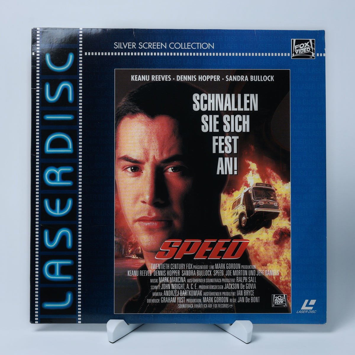 Speed - LaserDisc - 1995 - Keanu Reeves - Sandra Bullock - Zustand Sehr Gut