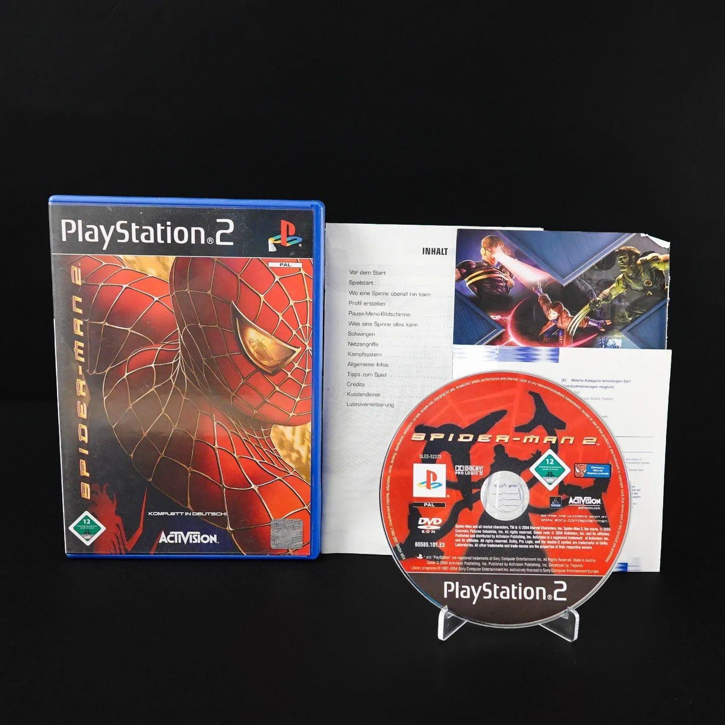 spider-man-2-playstation-2-ps2-spiel-cib-pal-deutsch-gebraucht-2 - Utopia Collectibles