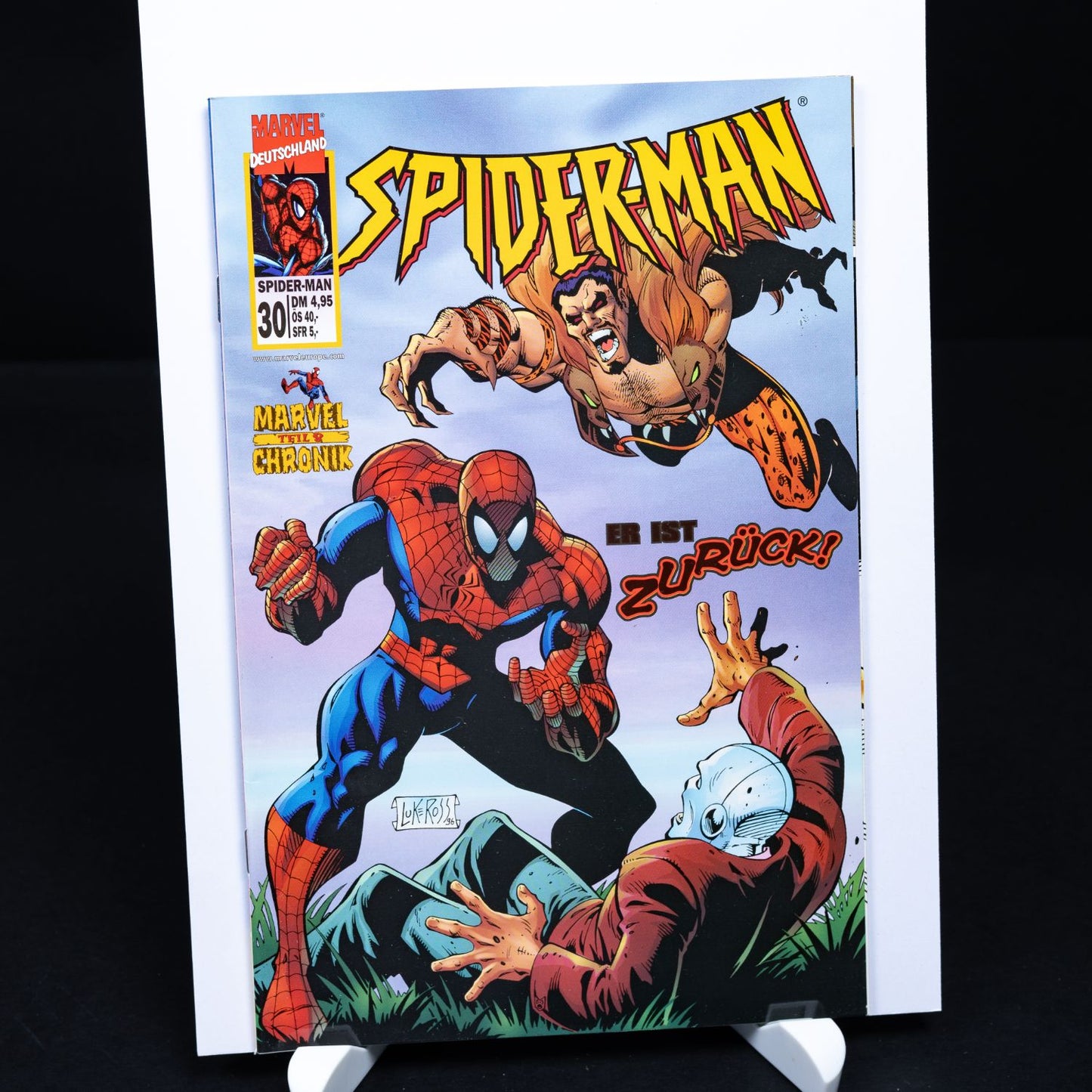 Spider-Man - Comic #30 (1999) - Marvel Chronik Teil 2 / Rückschlag - DE - Z 0-1