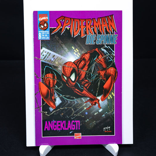 Spider-Man - Comic #8 (1997) - Angeklagt! - McFarlane Cover - Deutsch - Z 1