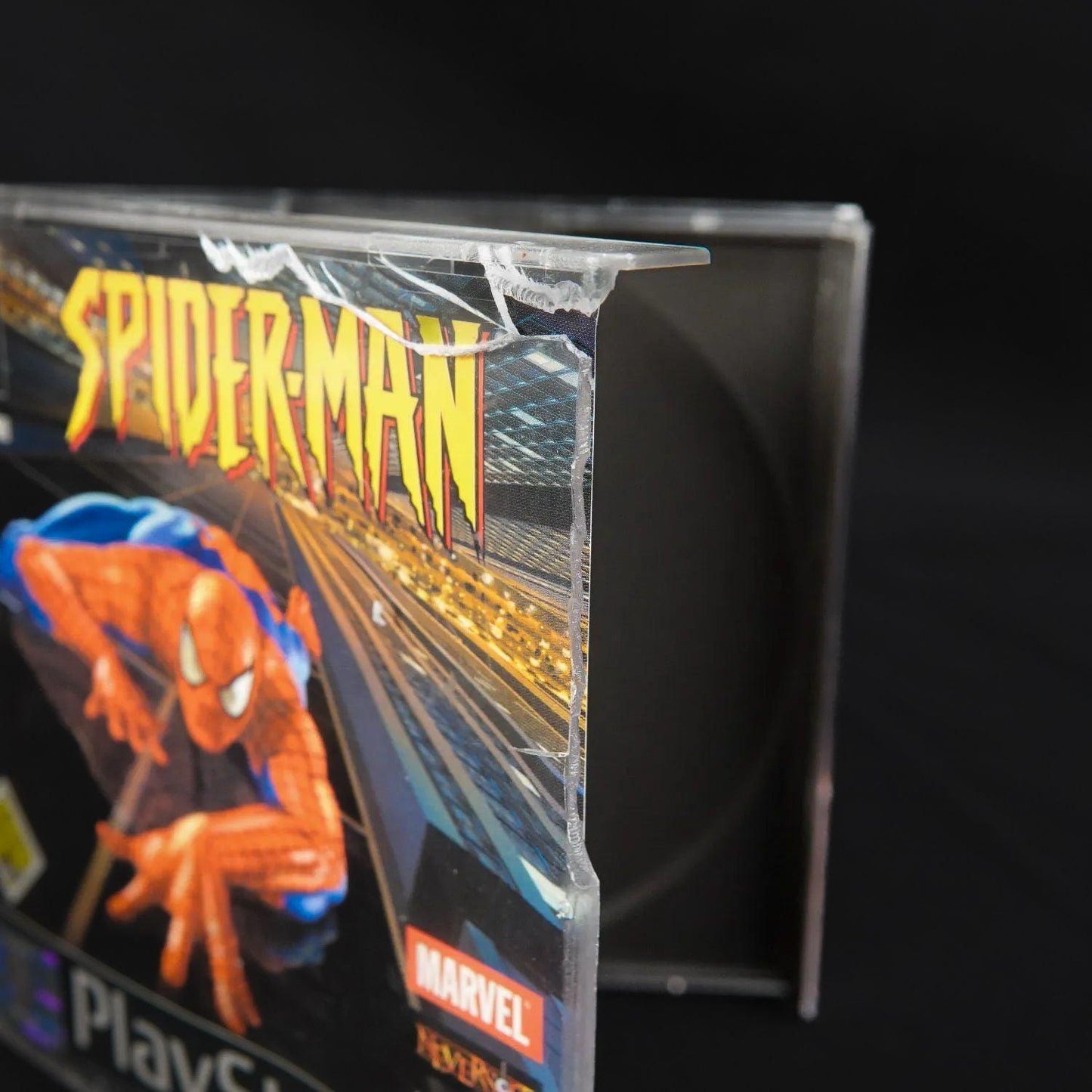 spider-man-playstation-1-ps1-spiel-cib-mit-anleitung-case-beschaedigt-pal-6 - Utopia Collectibles