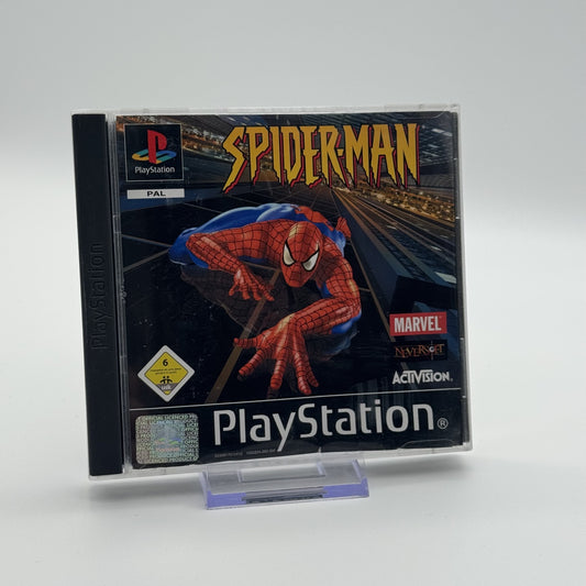 Spider-Man - Playstation PS1 Spiel - CiB - PAL - Deutsch - Zustand Sehr Gut