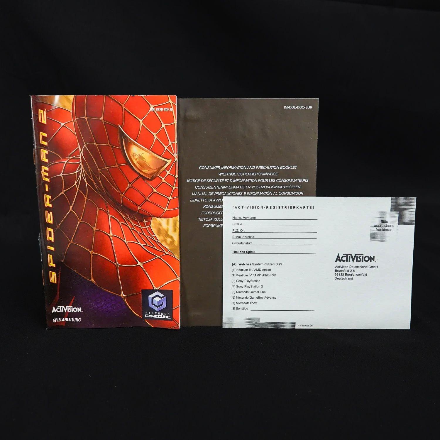 spiderman-2-nintendo-gamecube-spiel-cib-pal-deutsch-gebraucht-3 - Utopia Collectibles