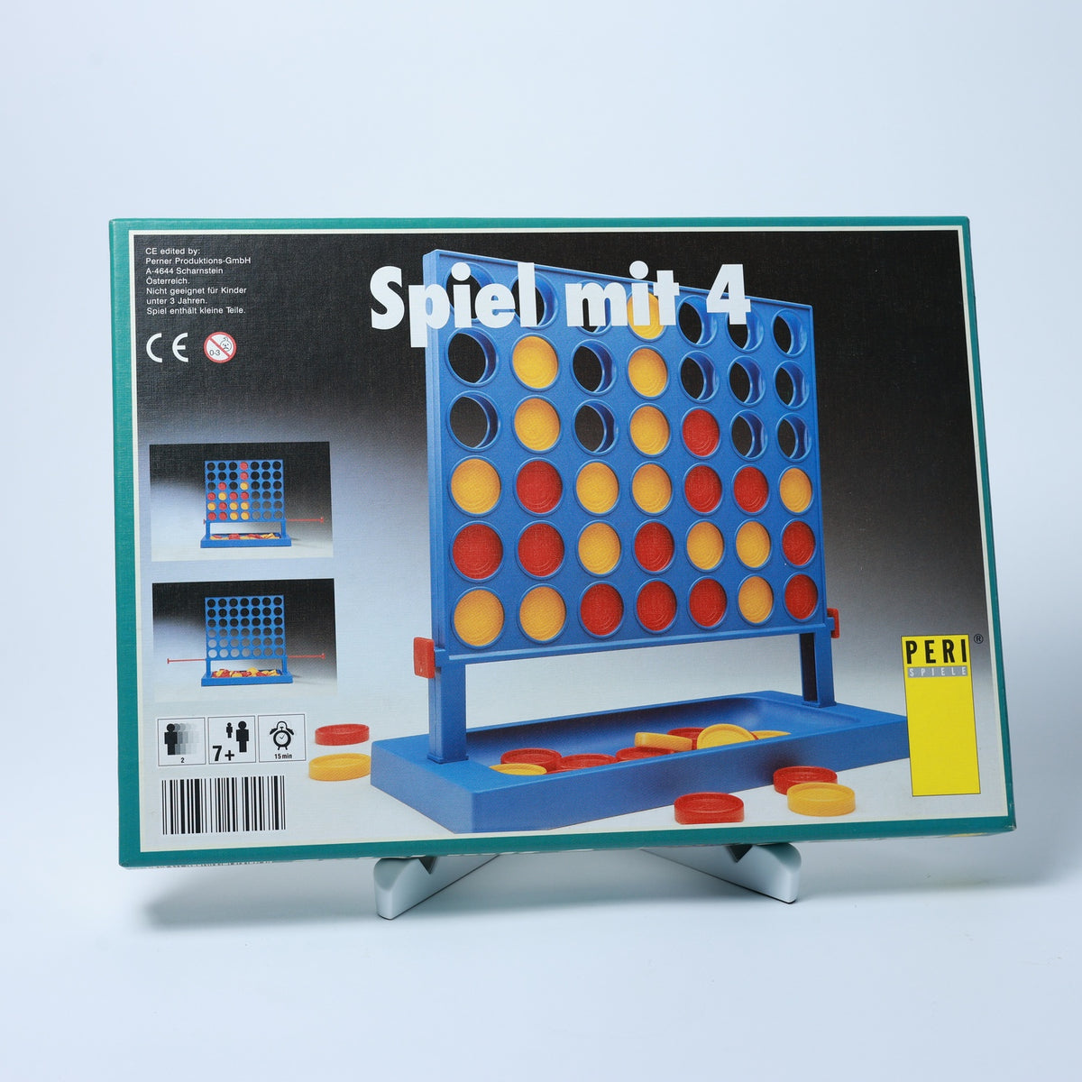 Spiel mit 4 - Legespiel für 2 Spieler von Peri Spiele - Unbespielt & Vollständig