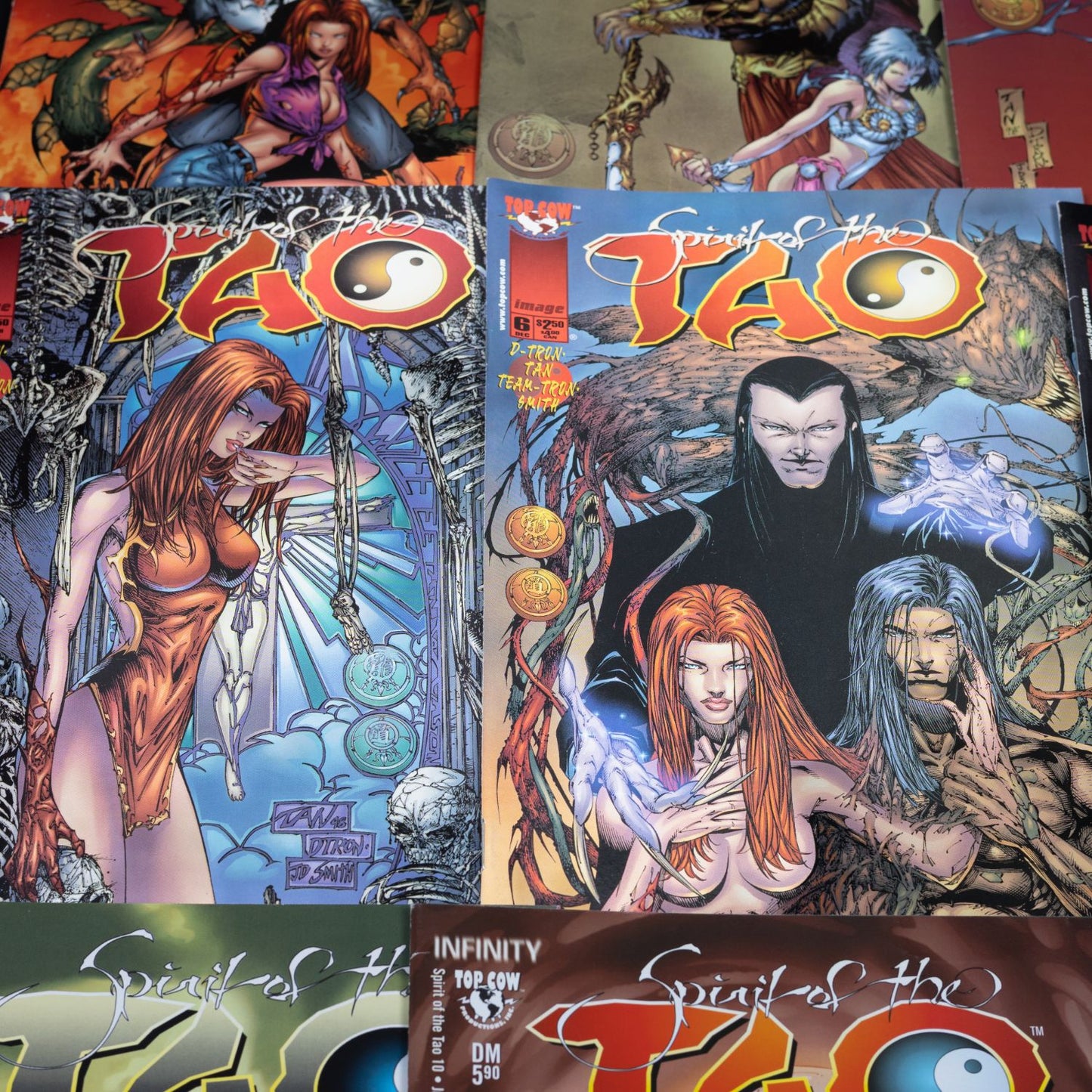 Spirit of the Tao - Top Cow Comics - Band 1-8 (EN) + 9-12 (DE) - Top Zustand