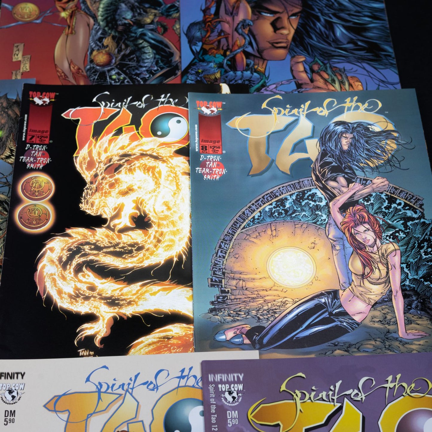 Spirit of the Tao - Top Cow Comics - Band 1-8 (EN) + 9-12 (DE) - Top Zustand
