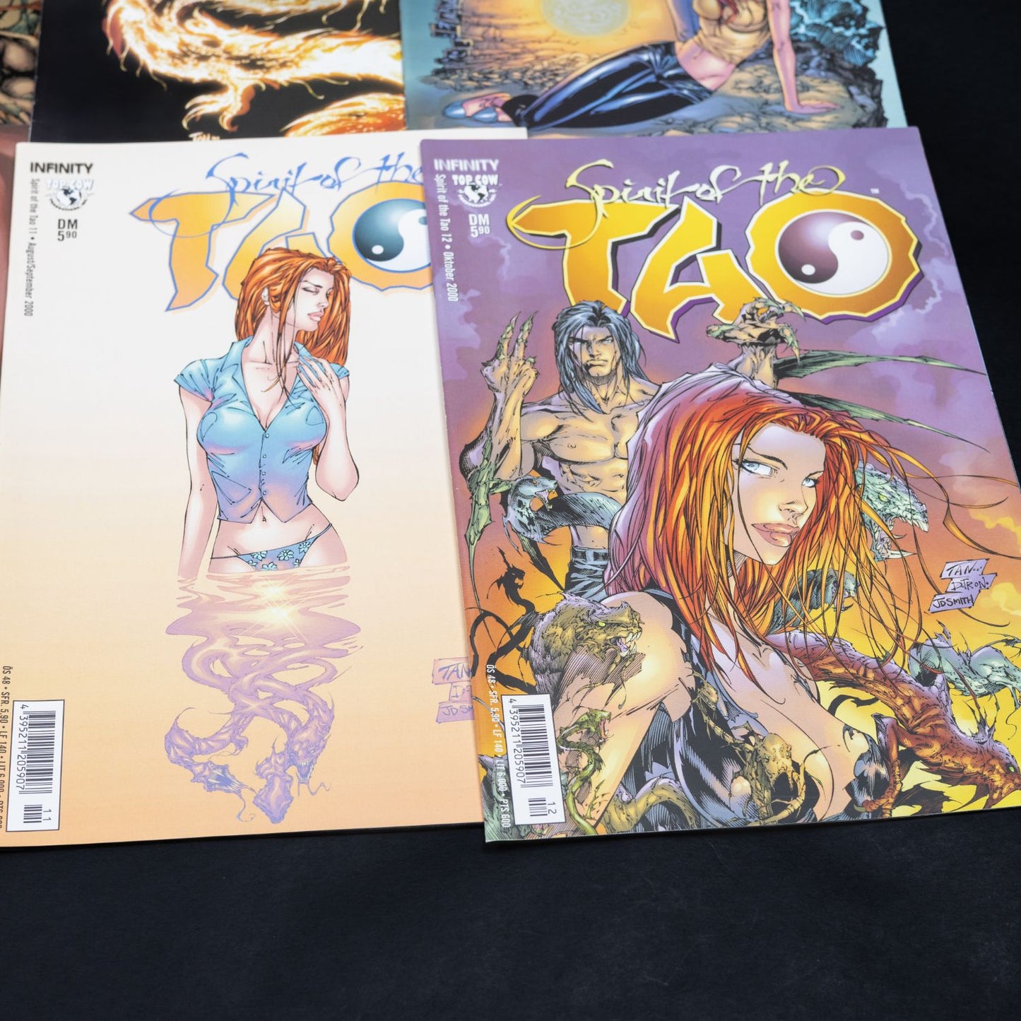 Spirit of the Tao - Top Cow Comics - Band 1-8 (EN) + 9-12 (DE) - Top Zustand
