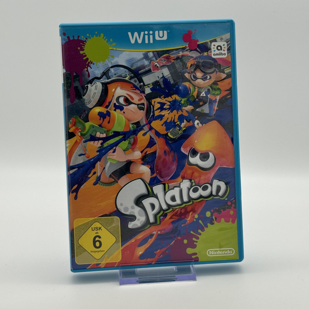 Splatoon - Nintendo Wii U Spiel - CiB - PAL - Deutsch - Zustand Sehr Gut