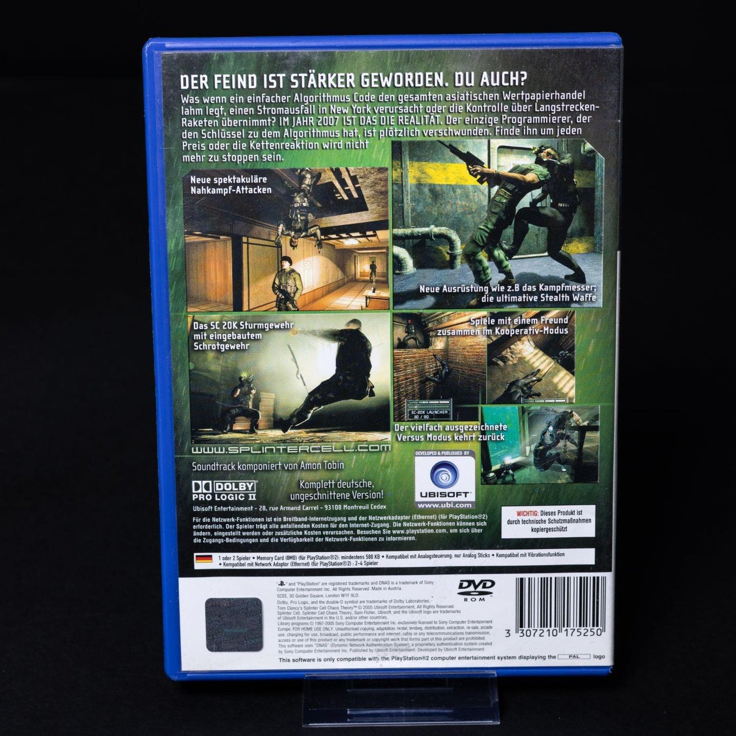 splinter-cell-chaos-theory-playstation-2-ps2-spiel-pal-zustand-sehr-gut-2 - Utopia Collectibles