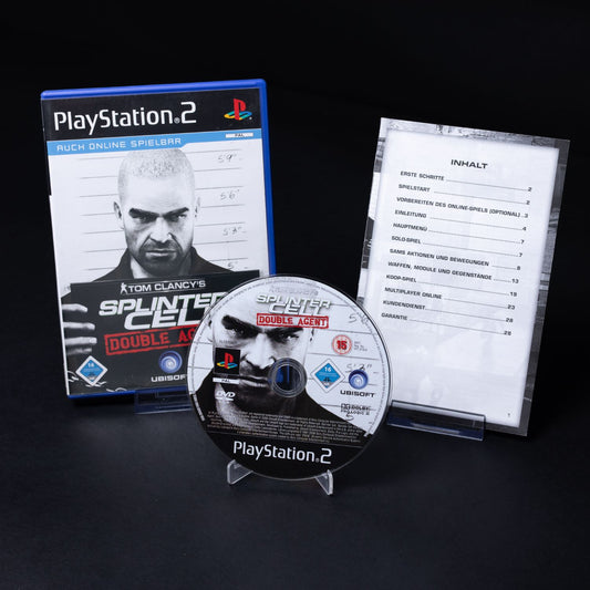 Splinter Cell Double Agent  - Playstation 2 PS2 - CiB - PAL Deutsch - Gebraucht