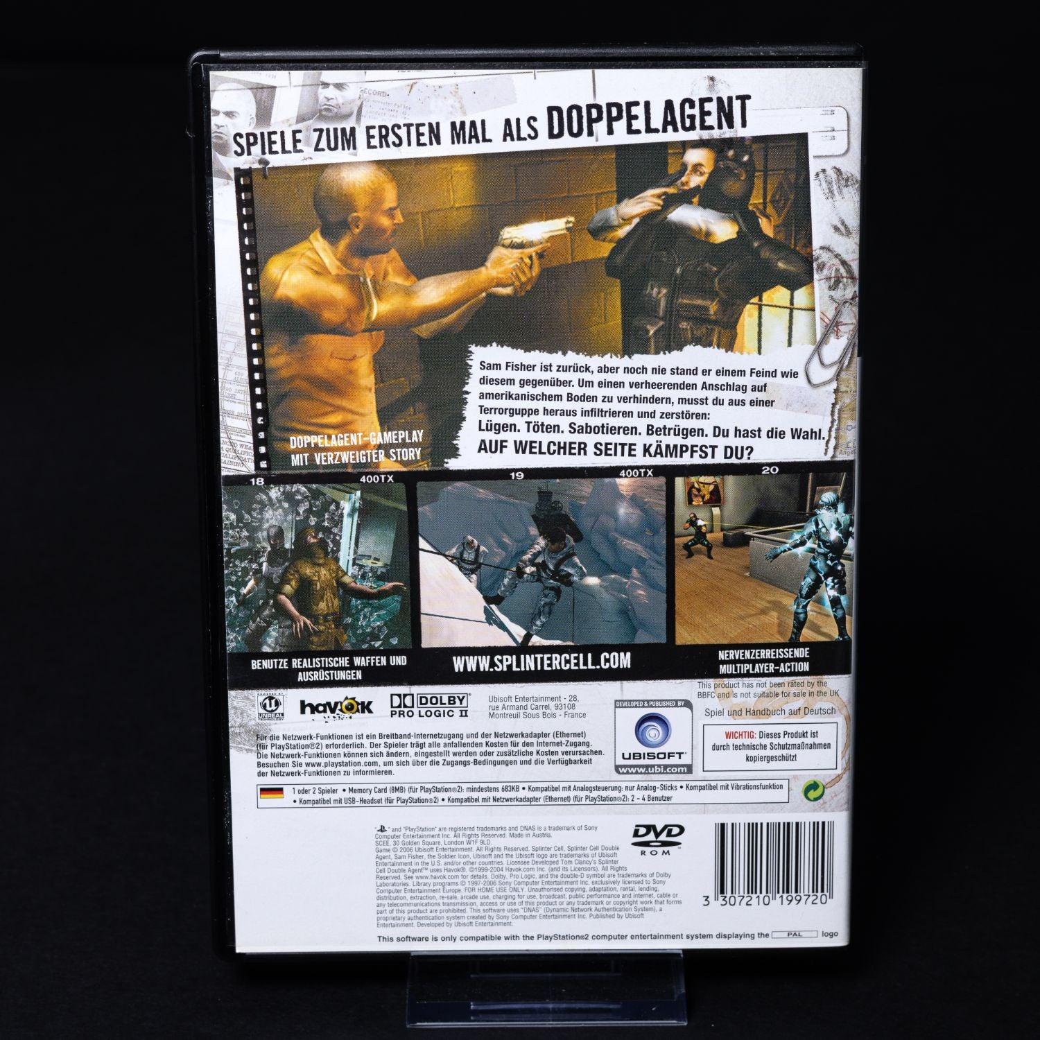 splinter-cell-double-agent-playstation-2-ps2-spiel-pal-zustand-sehr-gut-2 - Utopia Collectibles