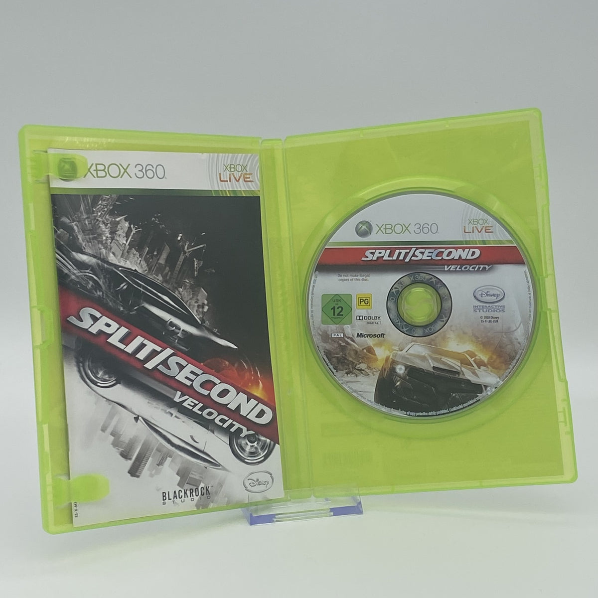 Split/Second Velocity - Xbox 360 Spiel - CiB - PAL - Deutsch - Zustand Sehr Gut