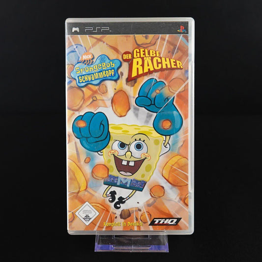 spongebob-schwammkopf-der-gelbe-raecher-psp-playstation-portable-mit-anleitung-1 - Utopia Collectibles