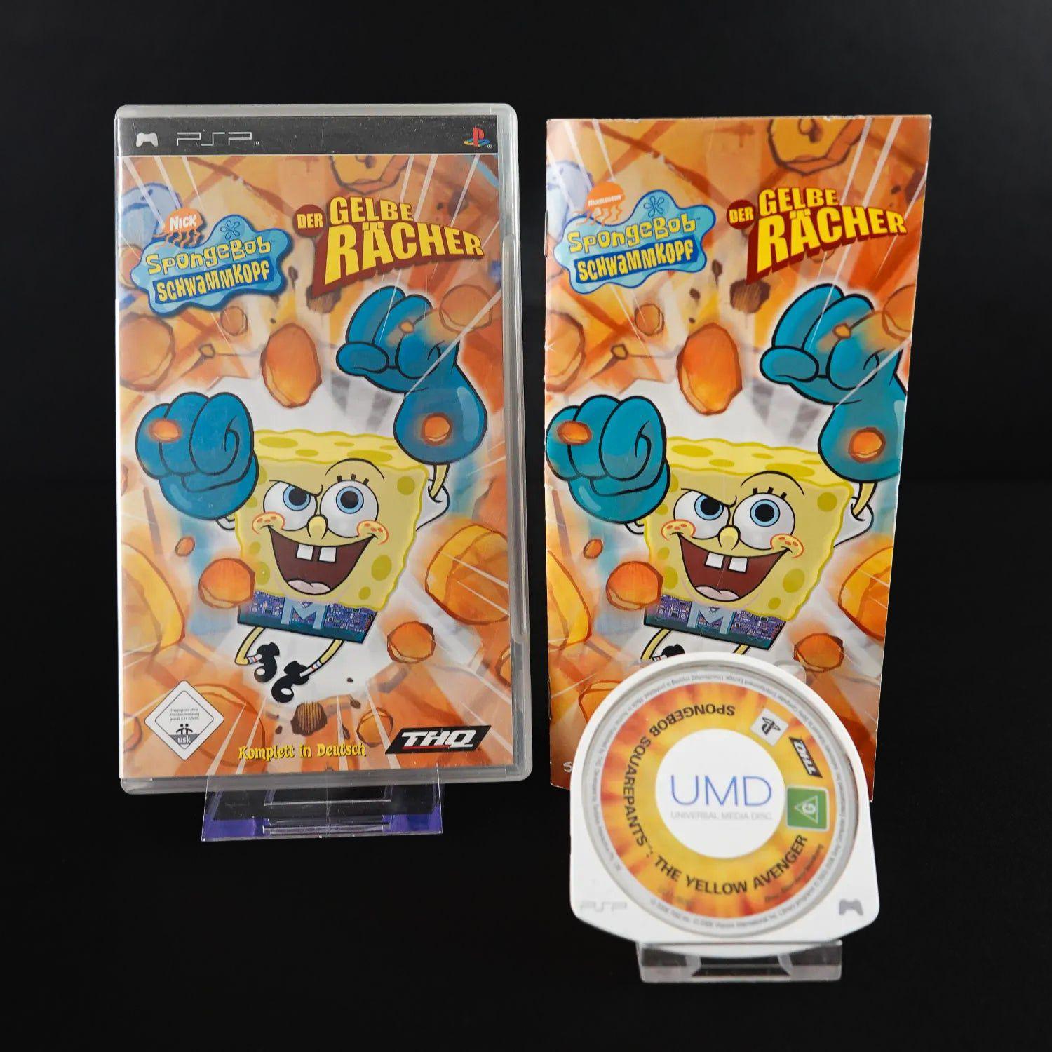 spongebob-schwammkopf-der-gelbe-raecher-psp-playstation-portable-mit-anleitung-2 - Utopia Collectibles