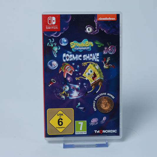 SpongeBob Schwammkopf - The Cosmic Shake - Nintendo Switch - Zustand Sehr Gut