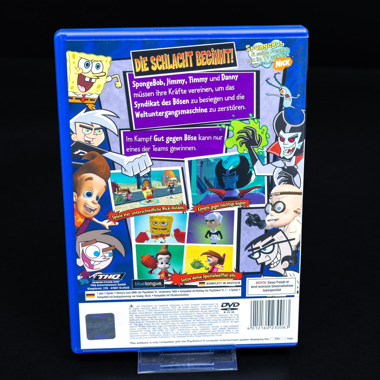 Spongebob und seine Freunde - Playstation 2 PS2 Spiel - CiB - Zustand Sehr Gut