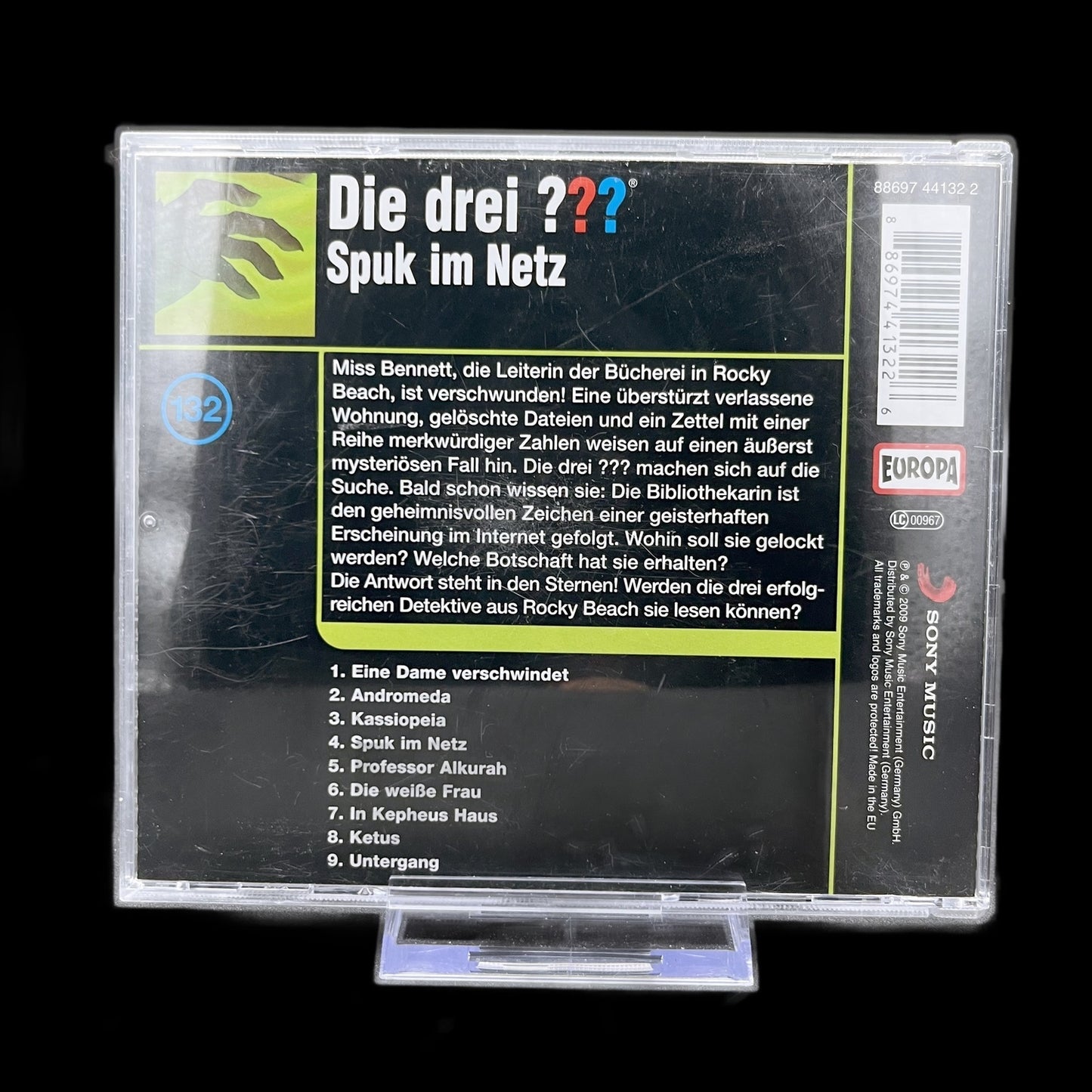 Spuk im Netz - Robert Arthur / Astrid Vollenbruch - Hörspiel - CD - Gebraucht