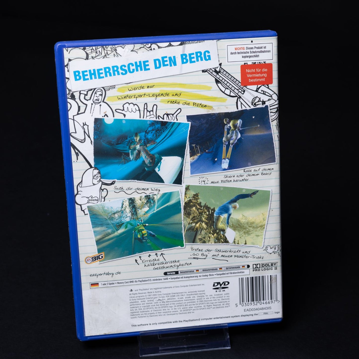 SSX On Tour - Spiel für Playsation 2 PS2 - CiB - PAL Deutsch - Gebraucht