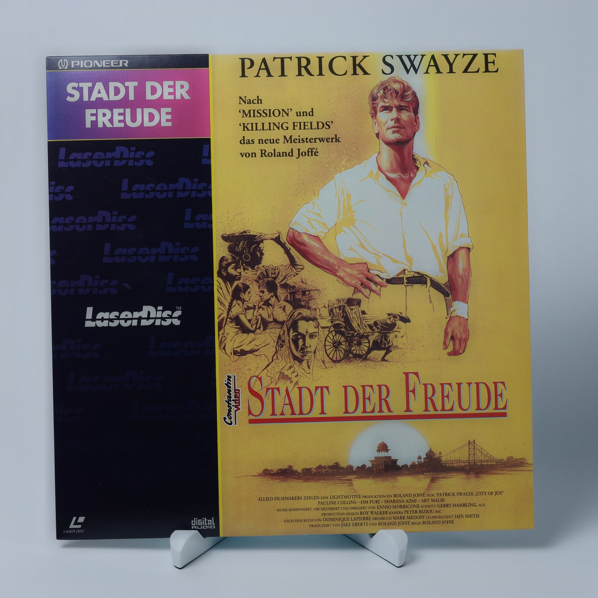 Stadt der Freude - Patrick Swayze - 1992 - LaserDisc - Widescreen - Zustand Gut