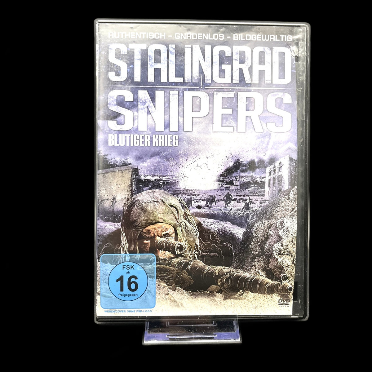 Stalingrad Snipers - Wendecover - Kriegsfilm - 168 Min - DE/RU - DVD - Gebraucht
