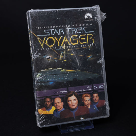 Star Trek Voyager VHS - S5 E10 - Der Fight & Die Denkfabrik - Neu & Sealed