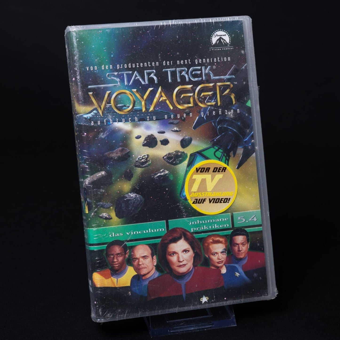 Star Trek Voyager VHS - S5 E4 - Das Vinculum & Inhumane Praktiken - Neu & Sealed