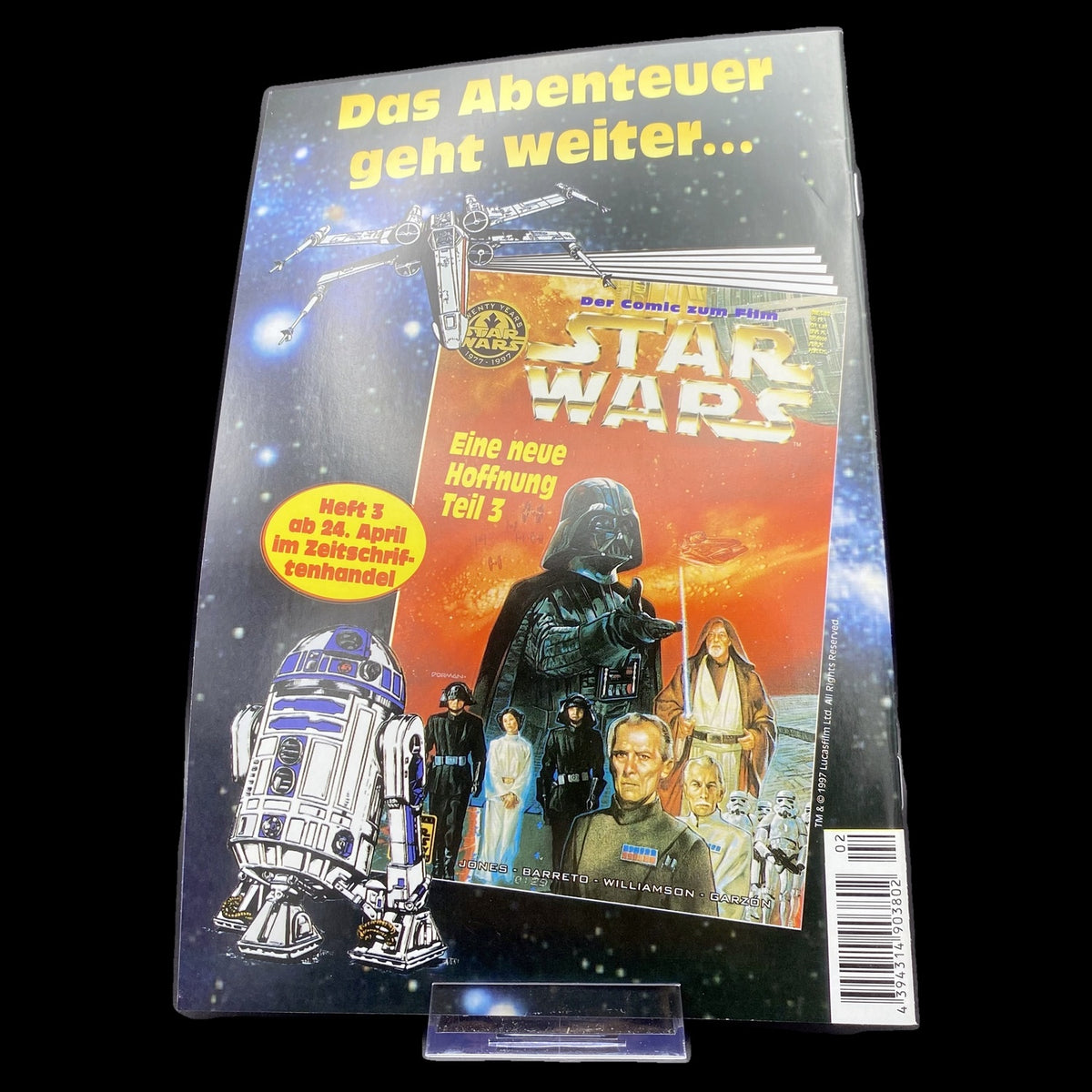 Star Wars - #2 - Der Comic zum Film - 1997 - Deutsch - Luke Skywalker - Sehr gut