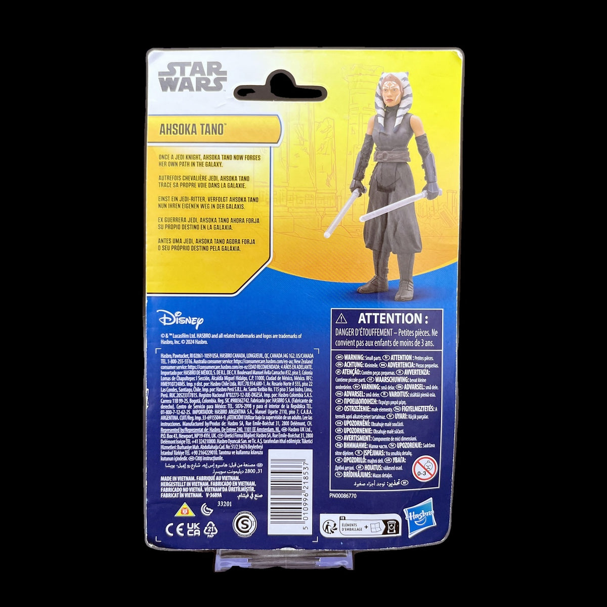 Star Wars Ahsoka Tano - Action-Figur - Hasbro - 10 cm - Jedi - OVP - Neu