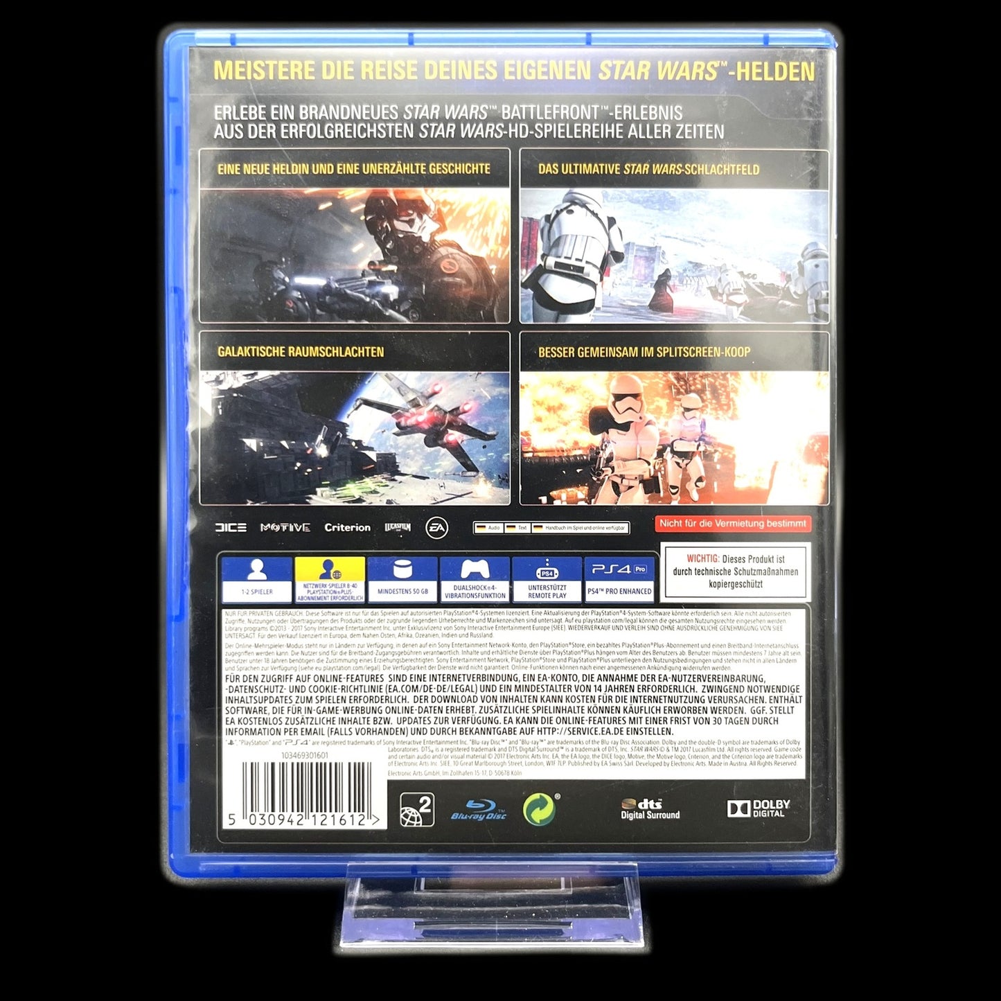 Star Wars Battlefront II - Playstation 4 - Complete in Box - deutsch - Gebraucht